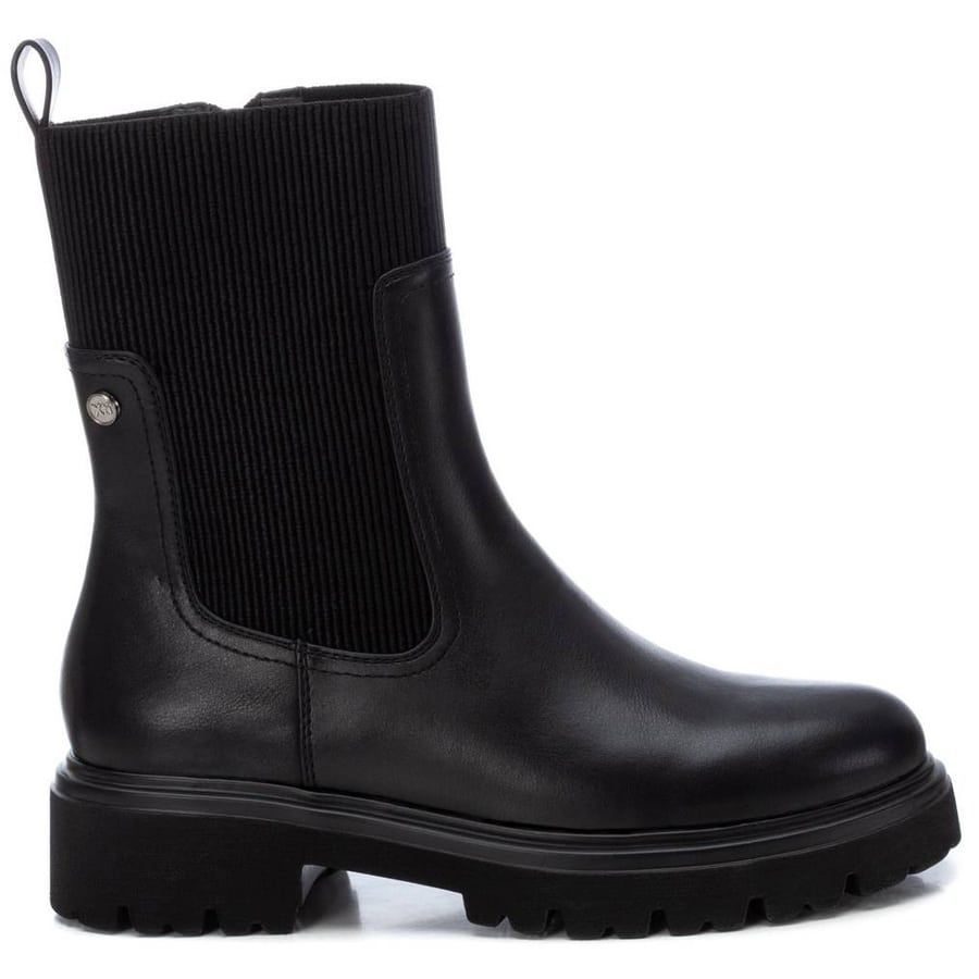 Xti black chelsea boot 143300 IzyShoes and Accessories